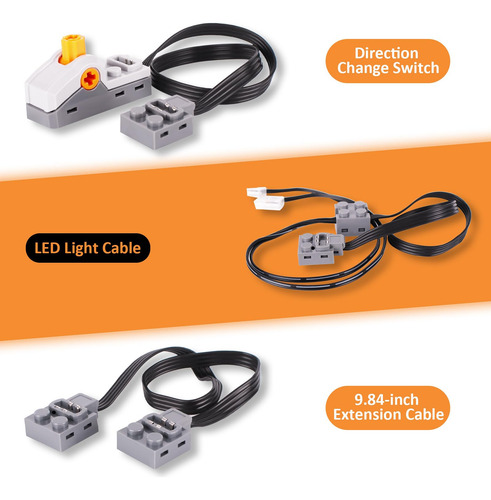 Kit De Motor Weershun 9 En 1 Compatible Con Lego Technic