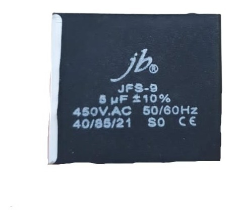 Capacitor 05 Mfd Uf Cbb61 450vac Com Frio (quadrado)