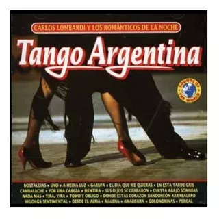 Cd Carlos Lombardi Los Românticos De Noche Mejor Del Tango