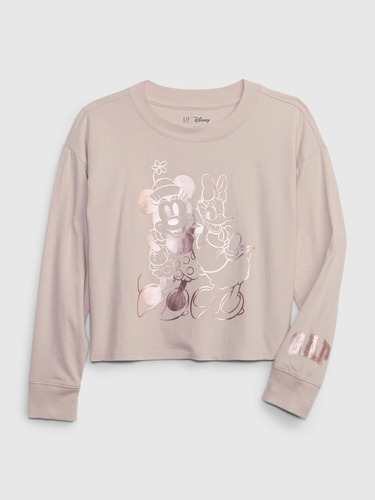 Remera Gráfico Manga Larga Disney Gap Niña