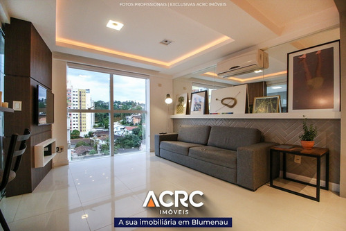Imagem 2 de 24 de Acrc Imóveis - Apartamento Semimobiliado Em Andar Alto Com Aquecimento A Gás Para Venda No Bairro Vila Nova - Ap04140 - 69034382