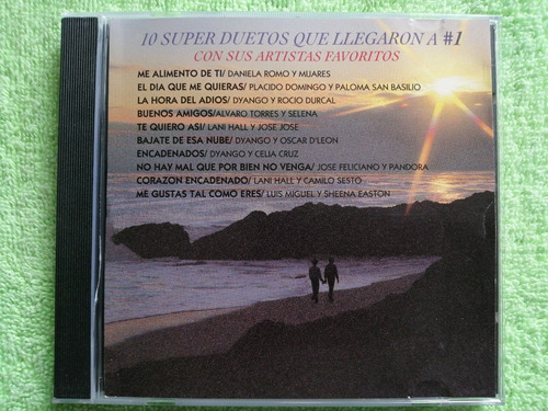 Eam Cd 10 Super Duetos Luis Miguel Lani Hall Selena Camilo