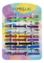 Comprar 12 Bombillas Por Mayor Aluminio Pintado De Colores Para Mate