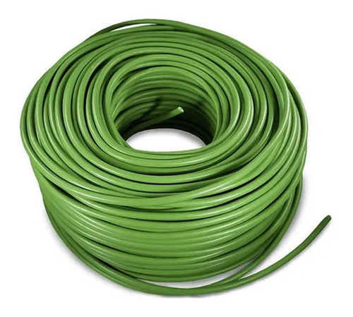 Imagen 1 de 1 de Cable Eléctrico Cca Calibre 8 Alucobre 100m Unipolar Verde