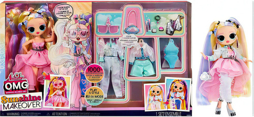 Muñeca Lol Omg Sunshine Cambia De Color Stellar Gurl 589464