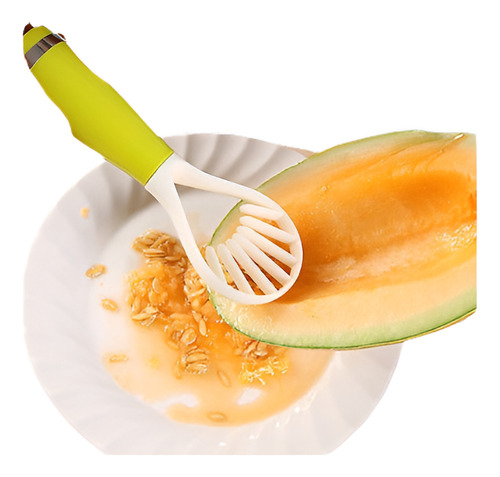 Fruta Cortar Cuchara Dig Carne Sandía Kiwi Mango Melón De Ha