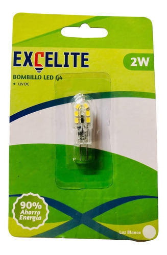 Bombillo Led Bulbo G4 Ac/dc 12v Bipin