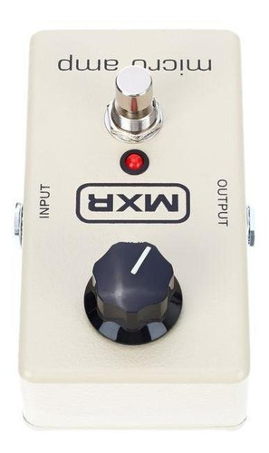 Pedal Mxr Micro Amp Boost M133 Dunlop Cor Amarelo Vintage