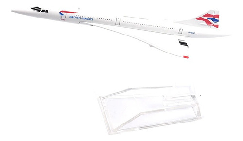 Avión Concorde British Airways. 1:400 Escala.