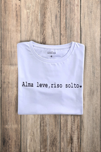 Imagem 3 de 6 de Tshirt Estampada Blusas Femininas Baratas Alma Leve