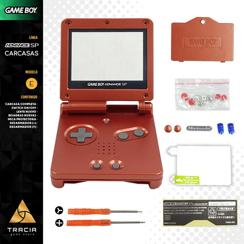 [ Carcasa Gameboy Advance Sp ] Kit Triwing Bisagras | Tracia