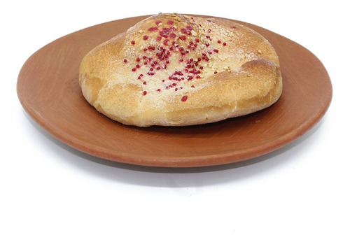 25 Pzs. De Pan Hojaldra, Oaxaqueñas Con Azúcar Roja