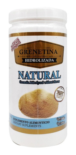 Grenetina Hidrolizada Natural 500 G-pretty Bee