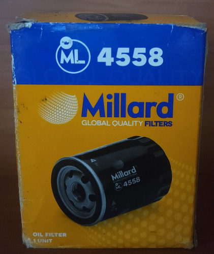 Filtro De Aceite Millard Ml-4558 Palio/ Forza/ Siena/ Uno