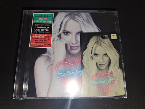 Britney Spears Britney Jean Cd Original Korea Pop Card Nuevo