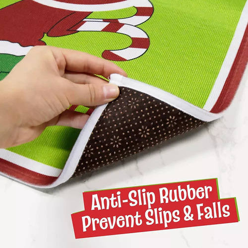Juego De Baño Navideño Grinch Con Tapete