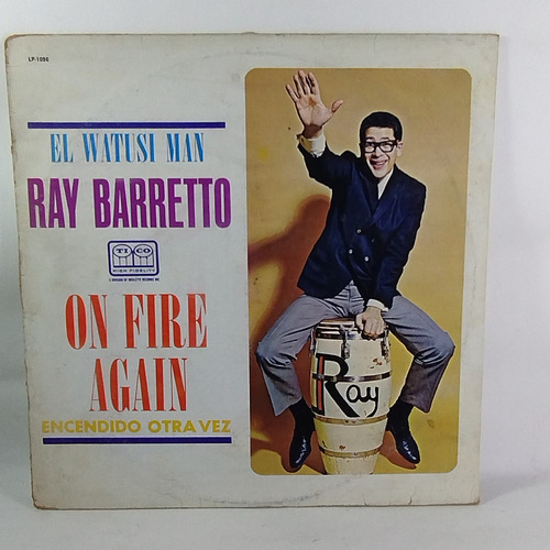 Lp Vinyl Ray Barretto On Fire Again / Encendido Otra Vez  