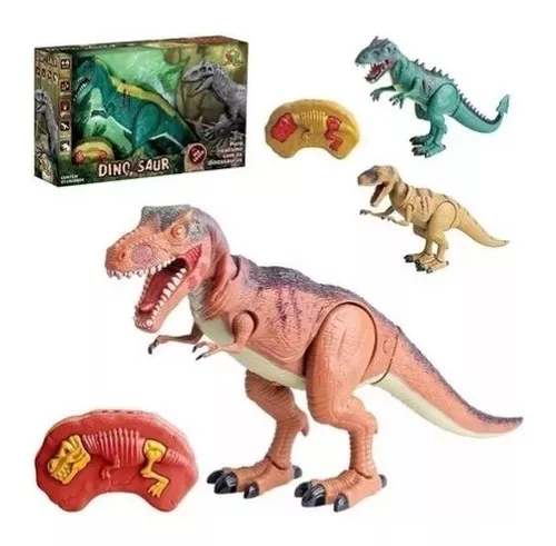 Dinossauro T-Rex com Luz Movimento Som - Company Kids