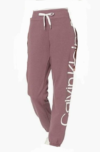 Pants Jogger,calvin Klein Mujer, Color Java, Talla L, Nuevo