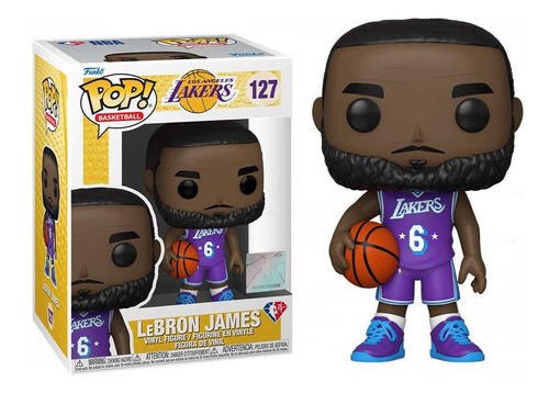 Funko Pop! #127 Nba Lebbron James Los Angeles Lakers