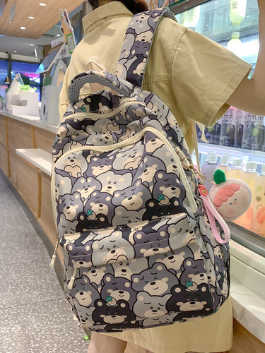 Mochila Impermeable Con Forma De Oso De Dibujos Animados Par