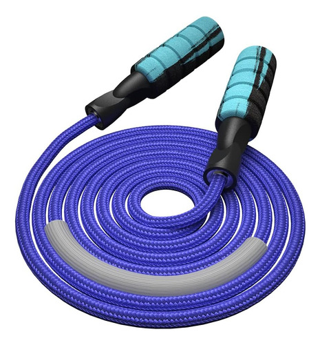 Fitmyfavo Jump Rope Cotton Adjustable Skipping Weighted