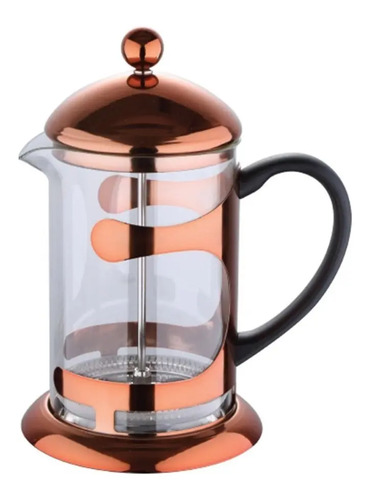 Cafetera Francesa De Cobre Con Embolo Bergner 1 Litro | Cuotas sin interés
