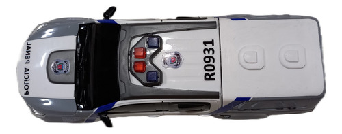 Miniatura Viatura Polícia Penal Do Paraná Branco
