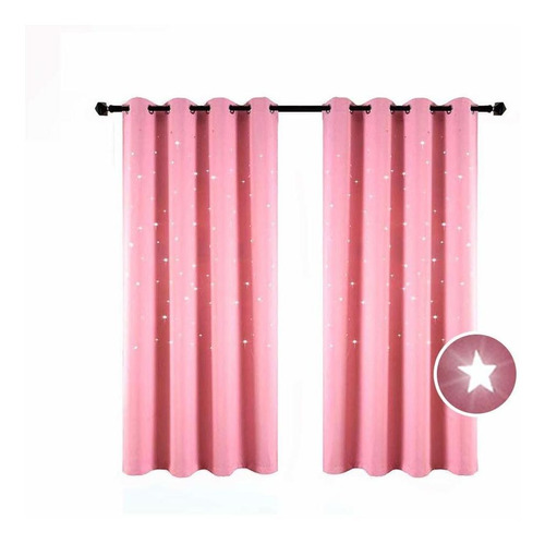 Buzio Cortinas Opacas Con Aislantes Térmicos Con Estrellas P