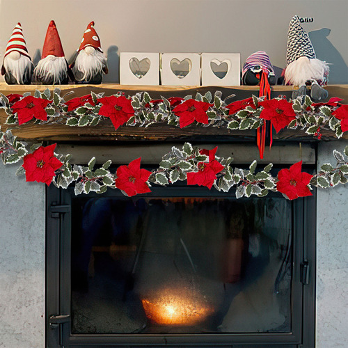 Zh Sroje Decoración De Árbol Frutal De Navidad Con Flores