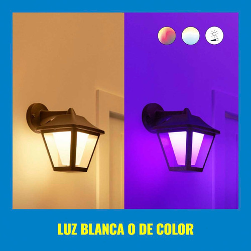 Farol Wiz Multicolor Para Exteriores