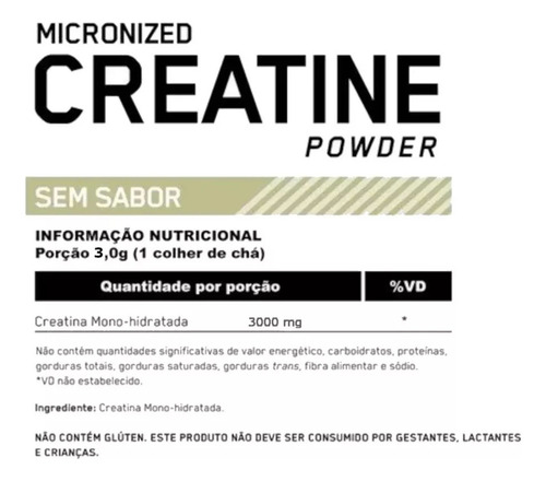 Creatina Micronized - On 300gr