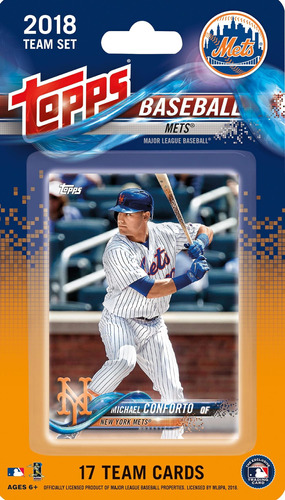 Edición Especial 17 C De Los New York Mets 2018 Topps, Sella