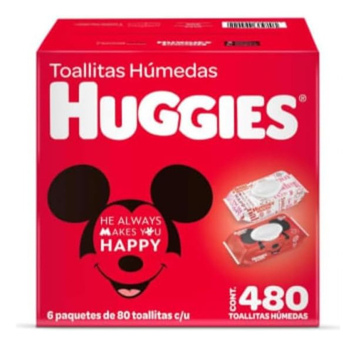 Huggies Toallitas Húmedas 6x800