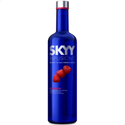 Vodka Skyy Raspberry Frutilla Saborizado 750ml 01almacen