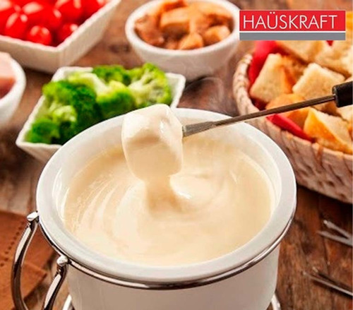 Imagem 6 de 6 de Conjunto Para Fondue Base Cerâmica 6 Peças Genk Hauskraft