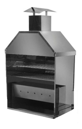 Imagem 2 de 6 de Carrinho De Churrasco Luxo Com Rodas Pneumáticas Bl04p Cefaz