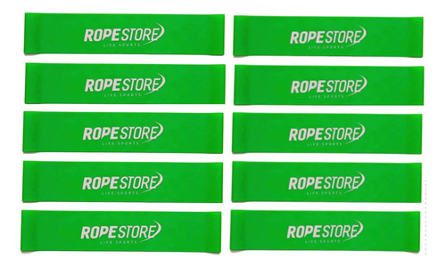 Kit 10 Mini Bands Para Treinos Funcionais Tensão Médio