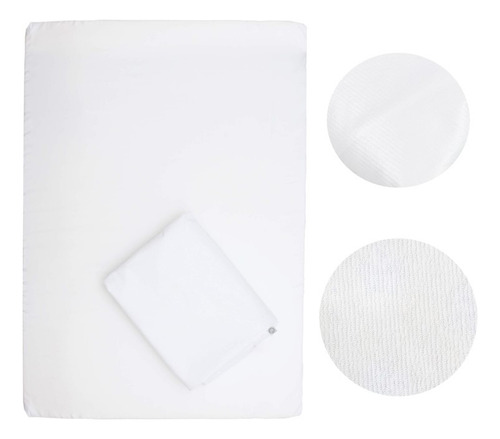 Colchón Impermeable Cuna 60x90 Cm Funda Lavable