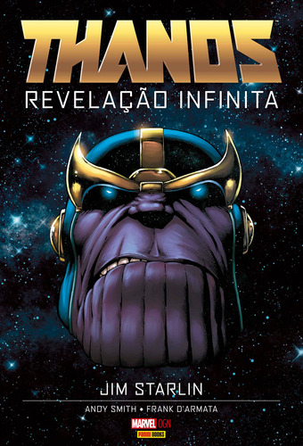 Thanos: Revelação Infinita, de Starlin, Jim. Editora Panini Brasil LTDA, capa dura em português, 2020