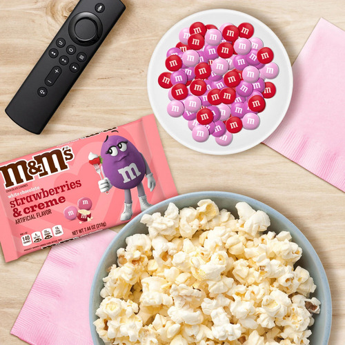 M&m's Strawberries & Creme San Valentin 210g Americano
