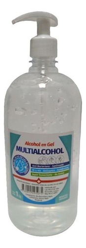 Alcohol gel Tremenda Tienda en dosificador con dosificador 1000 ml 1000 g