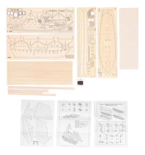 Maqueta De Barco A Escala 1/100, Desarrollo De Habilidades,