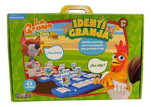 Juego Mesa La Granja De Zenon Identi Cara Adivina Didactico