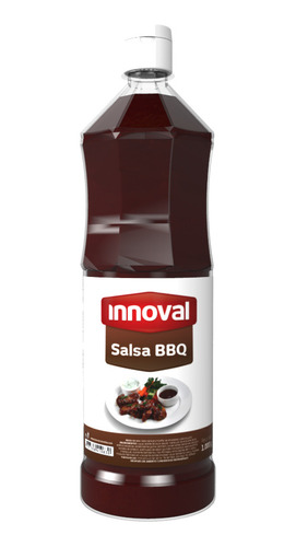 Salsa Bbq Innoval 1050g Cj 12 - g a $18