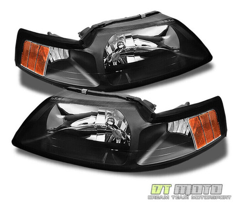 Par Faros Negro Interior Ford Mustang Gt 2003 4.6l