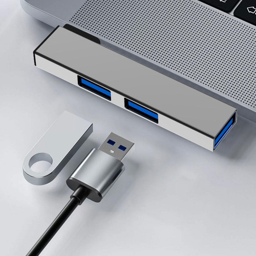 Concentrador Expansor Usb Extensión De Puerto Usb 3.0 Para C