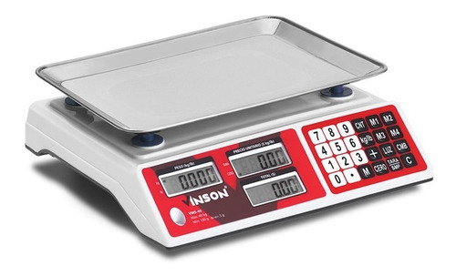 Báscula Electrónica Vinson Vins-40 De 40 Kg Envío Gratis