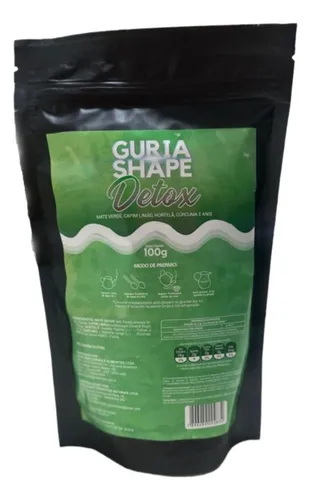 comprar Chá Detox Guria Shape Detox Emagrecedor Regulador Intestinal