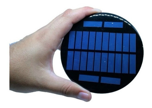 Imagen 1 de 1 de Célula Solar 6 V 120 Ma De 10,7 Cm